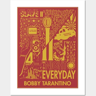 Bobby Tarantino/Bobby Tarantino II Poster (Tracklist) - Logic Posters and Art